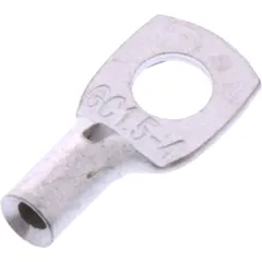 Ring Connector for M4 0.5-1.5 mm² Uninsulated JMP, Pack of 25 Pieces