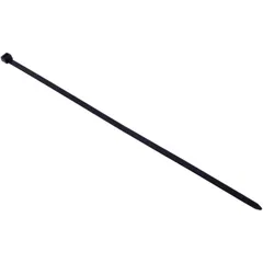 Black Cable Ties 7.6mm x 368mm Pack of 100 Pieces