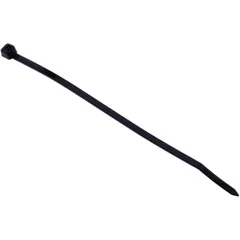 Cable Tie Set 3.6x140 mm Black, 100 Pieces