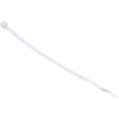 CABLE TIE 2.5 x 100 mm – Natural, 100 Pieces