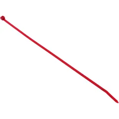 CABLE TIE 4.8 mm x 280 mm RED, 100 PCS