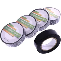 Insulating Tape for Motorcycle 10M Black JMP Pack 5 PCS
