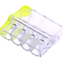 4-Pole Connection Terminal 0.2-2.5mm² Yellow/TT Pack 5 PCS