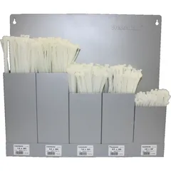 Cable tie kit wandh sort 4026303864664