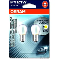 Lampe 12V21W BAU15S Osram Diadem chrom