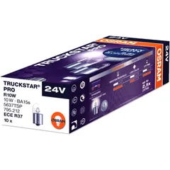 OSRAM Truckstar pro 24V10W BA15S Lampen