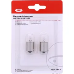 Bulb 12V 5W ba15S JMP 2 pack blister ID 1597715 for: Kawasaki VN, Z, ZZR