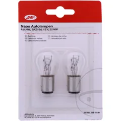 Lampe 12V21/4W BAZ15D für Motorräder 1590139