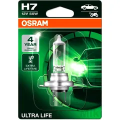 Lampe H7 12V55W 1er Blister Osram Ultra Life JMP 1590123 passend für: Aprilia Shiver, Tuono, Scarabeo