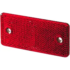 Reflector Square Red 95x45mm