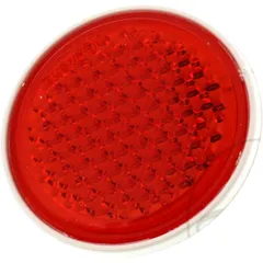 Round Red Reflector 55 mm