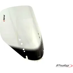 Touring screen PUIG smoke grey for: Kawasaki KLV