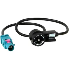 FAKRA to ISO Antenna Adapter for Audi, Mercedes-Benz, Seat, Skoda, VW