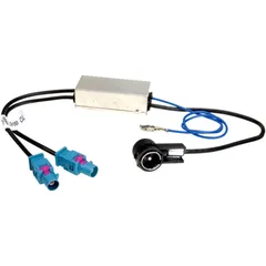 ACV Antennenadapter Diversity ISO 2 Fakra + Phantomeinspeisung für Fahrzeuge