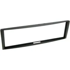 1-DIN Radio Trim for Motorcycles Black