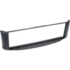 1-DIN Radio Adapter dark grey for Smart Fortwo