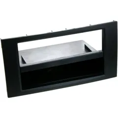 RADIOBLENDE 2-DIN BLACK WITH FACH