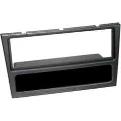 2-DIN Radioblende black for Mercedes