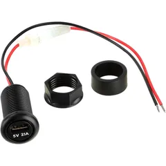 USB Spannungswandler 12V auf 5V mit 2.1A