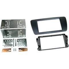 2-DIN Radio Adapter Black for Seat Ibiza