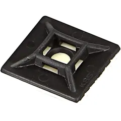 Adhesive Base for Cable Ties Black
