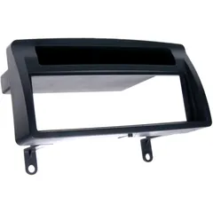 1-DIN Radio Panel DARK GREY with Storage Compartment for Toyota Corolla