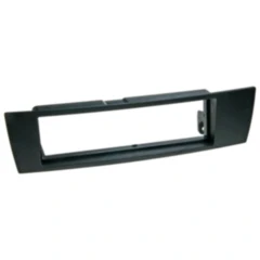 1-DIN Radio fascia for BMW vehicles black