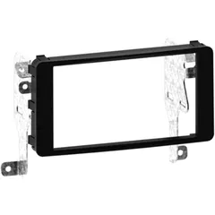 2-DIN Radio Facia for Mitsubishi Lancer Black