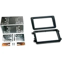 2-DIN Radioblende für Seat/Skoda/VW schwarz 1940945