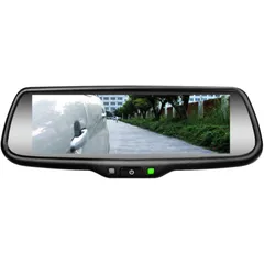 Spiegelmonitor 7.2 Zoll mit 4 Videoeingängen für universelle Montage