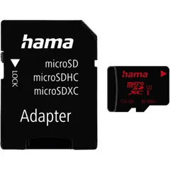 Hama microSDXC 128GB UHS 3 V30 für 4K-Videoaufnahmen