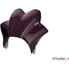 Screen PUIG dark for: Honda CB, CBF, NTV, Triumph Bonneville, Thruxton, Thunderbird