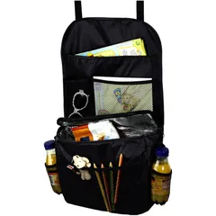 Car Backseat Organizer with Insulated Pocket for Drinks