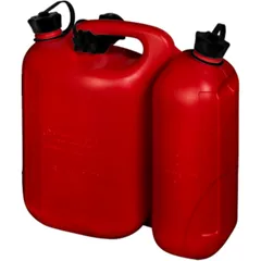 Doppelkanister für Kraftstoff 5.5+3L, rot, UN-zugelassen