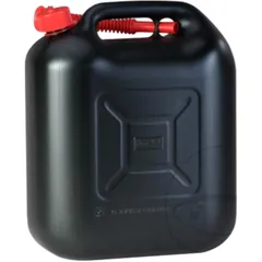 Kraftstoffkanister 20L schwarz UN-zugelassen HD-PE