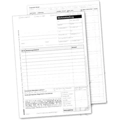 Arbeitskarten A5 für Bürobedarf Packung 500STCK