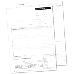 Arbeitskarten A4 weiß - Packung mit 500 Blatt