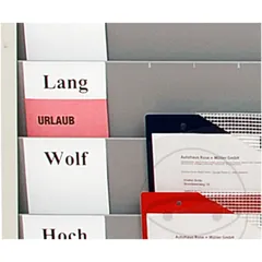 Indexkarten 20 Stück weiß unbedruckt für Werkstattplaner