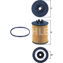 Oil filter ox173/2d