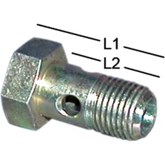 Hohlschraube M10 x 1 DIN 7623 für Motorräder
