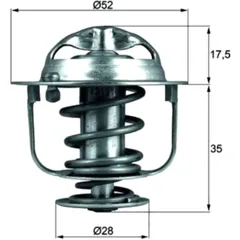 Thermostat SIMPLE Fit ID 82C mit Dichtung MQ 3270550 passend für: Honda GL