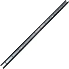 Zurrschiene Aluminium 6ON mit Gummischutz