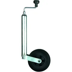 Stützrad 48 mm mit Stahlfelge 225x70 mm