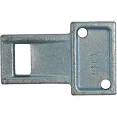 Verzinkte Scharnierplatte für Alu-Deckel