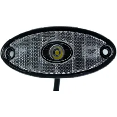 Positionsleuchte LED weiß 0,5m für Anhänger