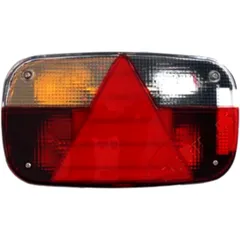 8P Left Multipoint III Light for Trailer with License Plate, Reverse, and Fog Light