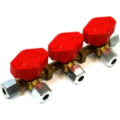 Verteilerblock 8mm für Motorräder - 3x8mm Abgänge