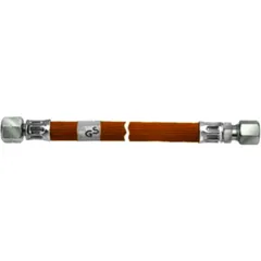 Mitteldruck-Schlauchleitung 1/4" x 10 x 400 mm für Motorräder