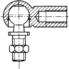Winkelgelenk für GASFEDERN 3380906