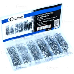 R Clip Assortment 150 Pieces for Motorcycles